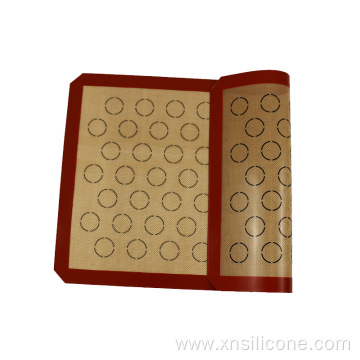 Fiberglass oven silicone baking mat for bread macaroon